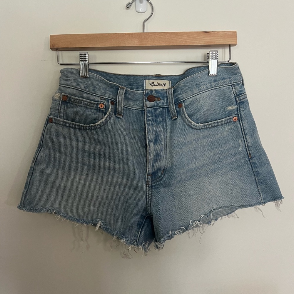 Madewell Relaxed Denim Shorts Size 24